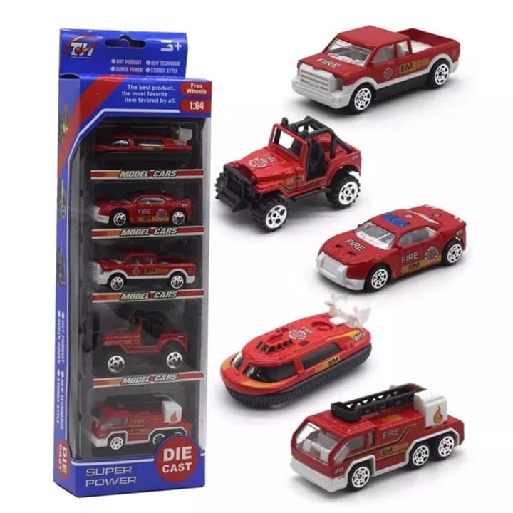 1:64 scale Die cast Mini 5 in 1 cars with metal body – Kidospark