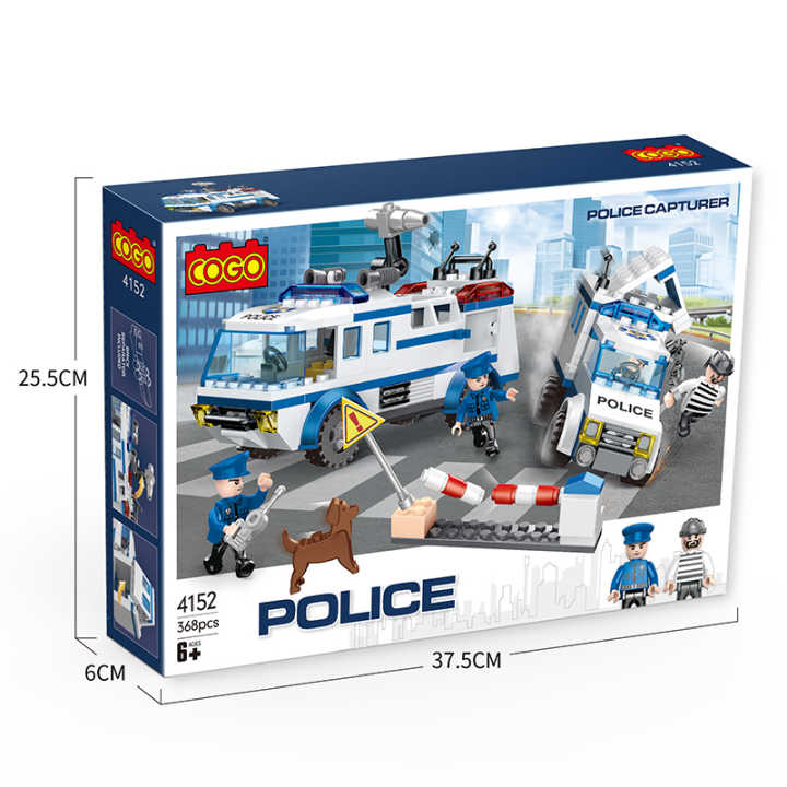 368 pieces COGO police series/ police swat team- Building blocks blocks KidosPark