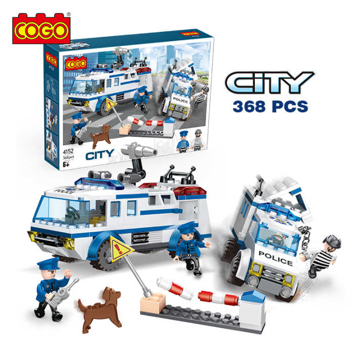 368 pieces COGO police series/ police swat team- Building blocks blocks KidosPark