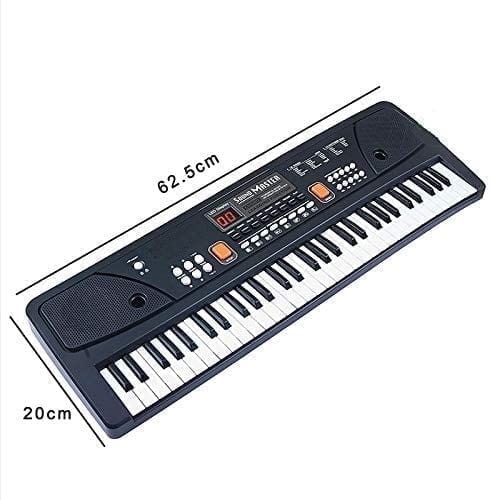 61 keys Big fun musical keyboard with DC power option, recording and mic Musical Toys KidosPark