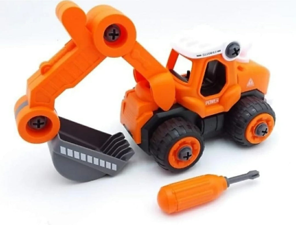 Assemble disassemble JCB Truck - Educational Toy Cars and Car Tracks KidosPark