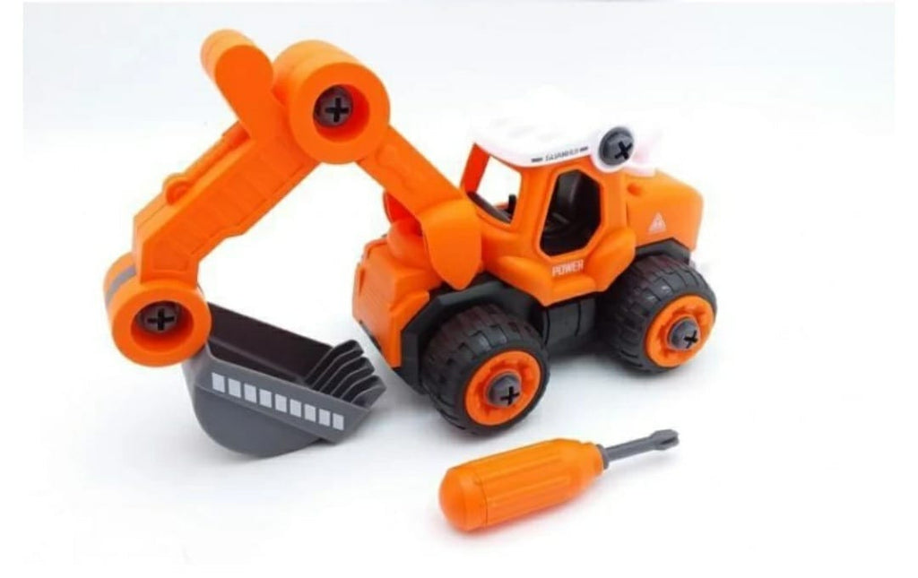 Assemble disassemble JCB Truck - Educational Toy Cars and Car Tracks KidosPark