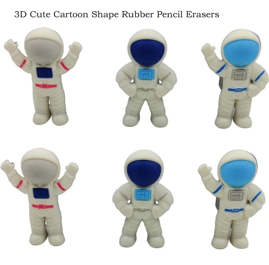 Astronaut/ Space erasers ( Pack of 3) stationery KidosPark