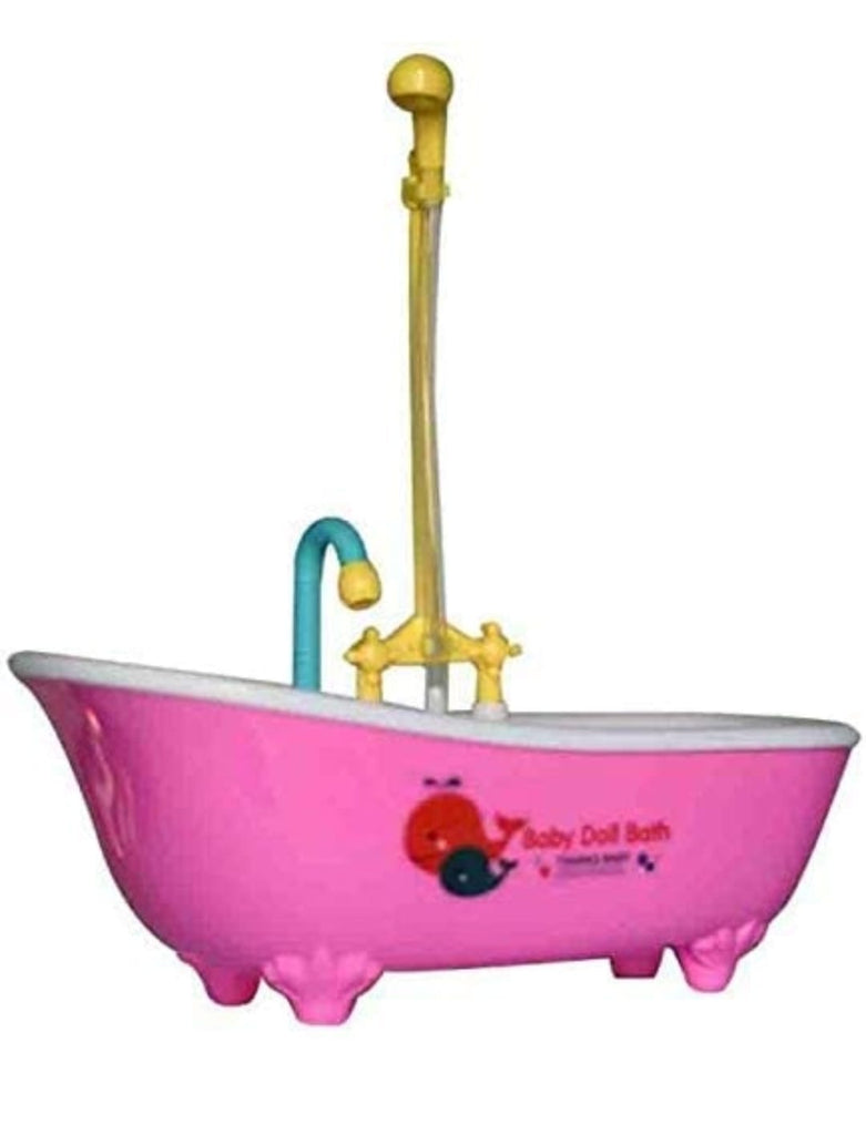 Baby Doll Bath with simulating shower. (Working shower) Dolls and Doll houses KidosPark