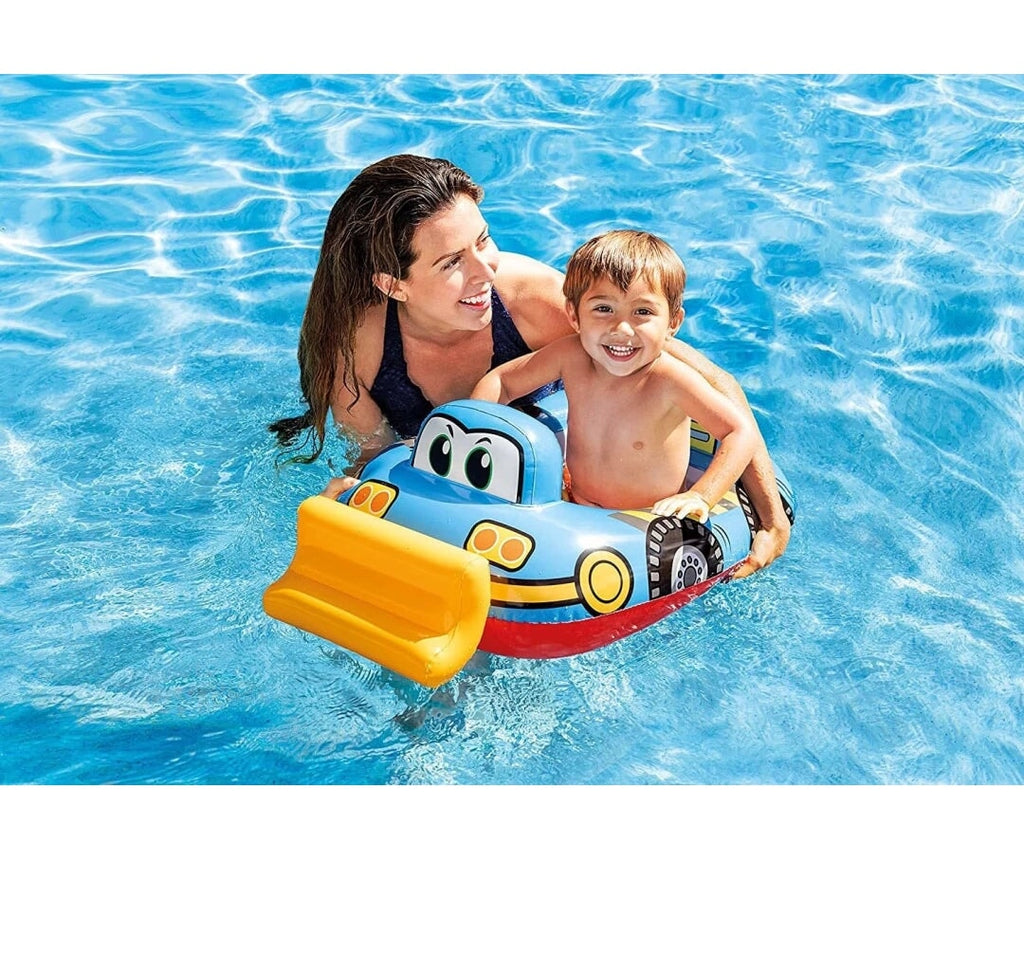 Car Shaped Baby Float: A Joyful Inflatable Swim Companion for 1-2 Year-Olds Kidospark