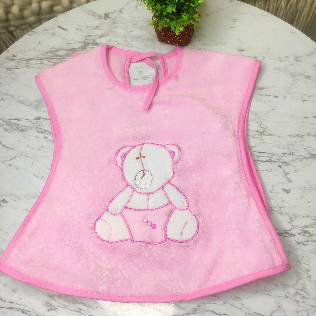 Comfort Cotton Bibs for Babies: Reusable Pack for Ages 0 to 24 Months Kidospark