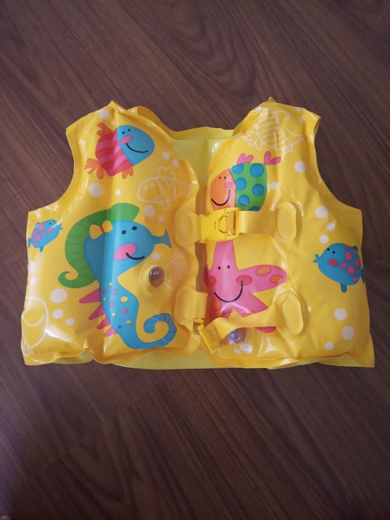 Confidence-Boosting Inflatable Swim Vest for Young Swimmers Kidospark