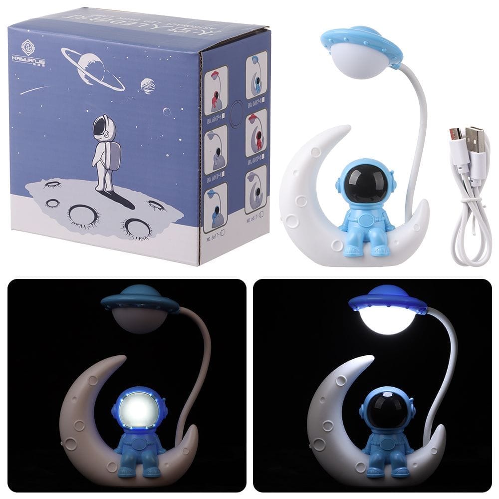 Cosmic Dreams Astronaut Table Night Lamp for Kids Lamp KidosPark