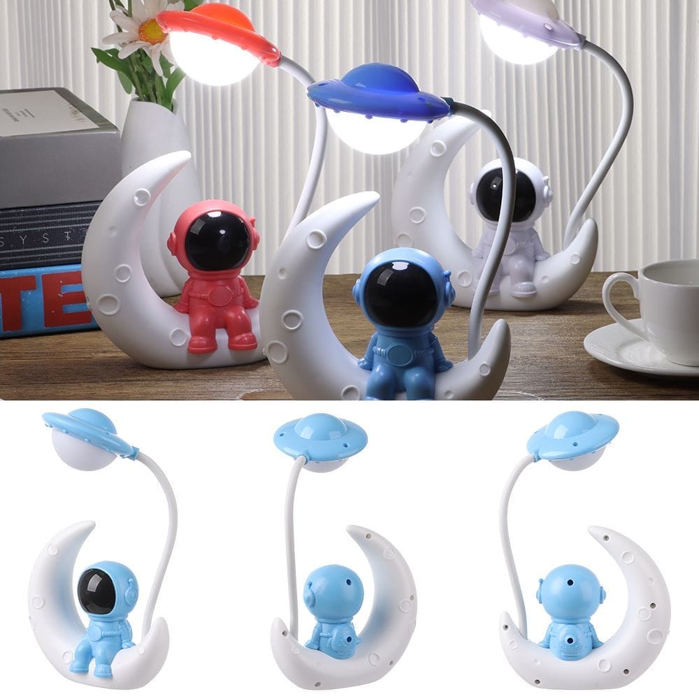 Cosmic Dreams Astronaut Table Night Lamp for Kids Lamp KidosPark