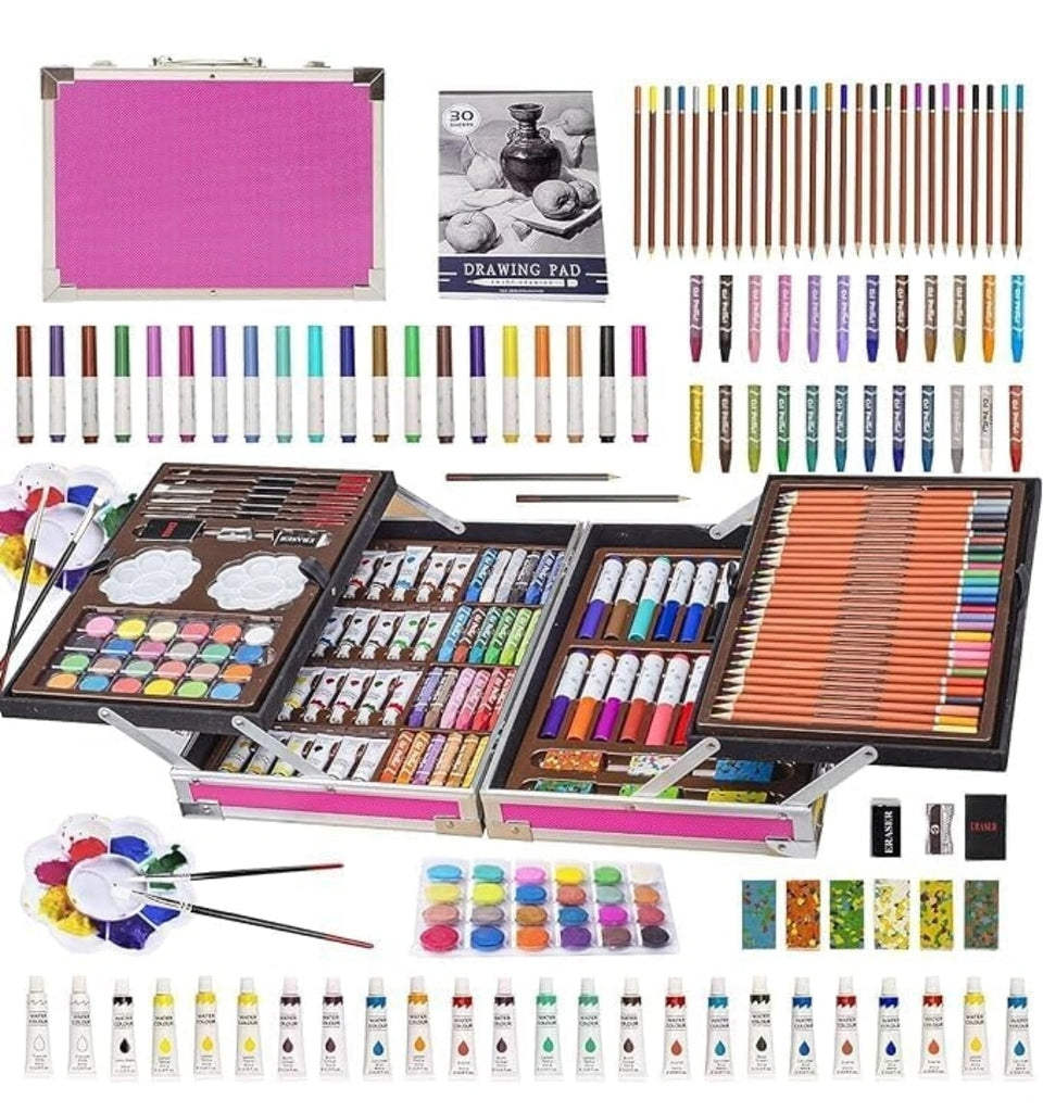 Creative Haven Art Kit: Unleash Your Inner Artist with 145 Pieces Art and Crafts KidosPark