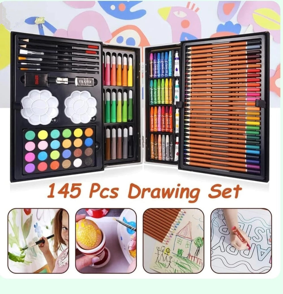 Creative Haven Art Kit: Unleash Your Inner Artist with 145 Pieces Art and Crafts KidosPark