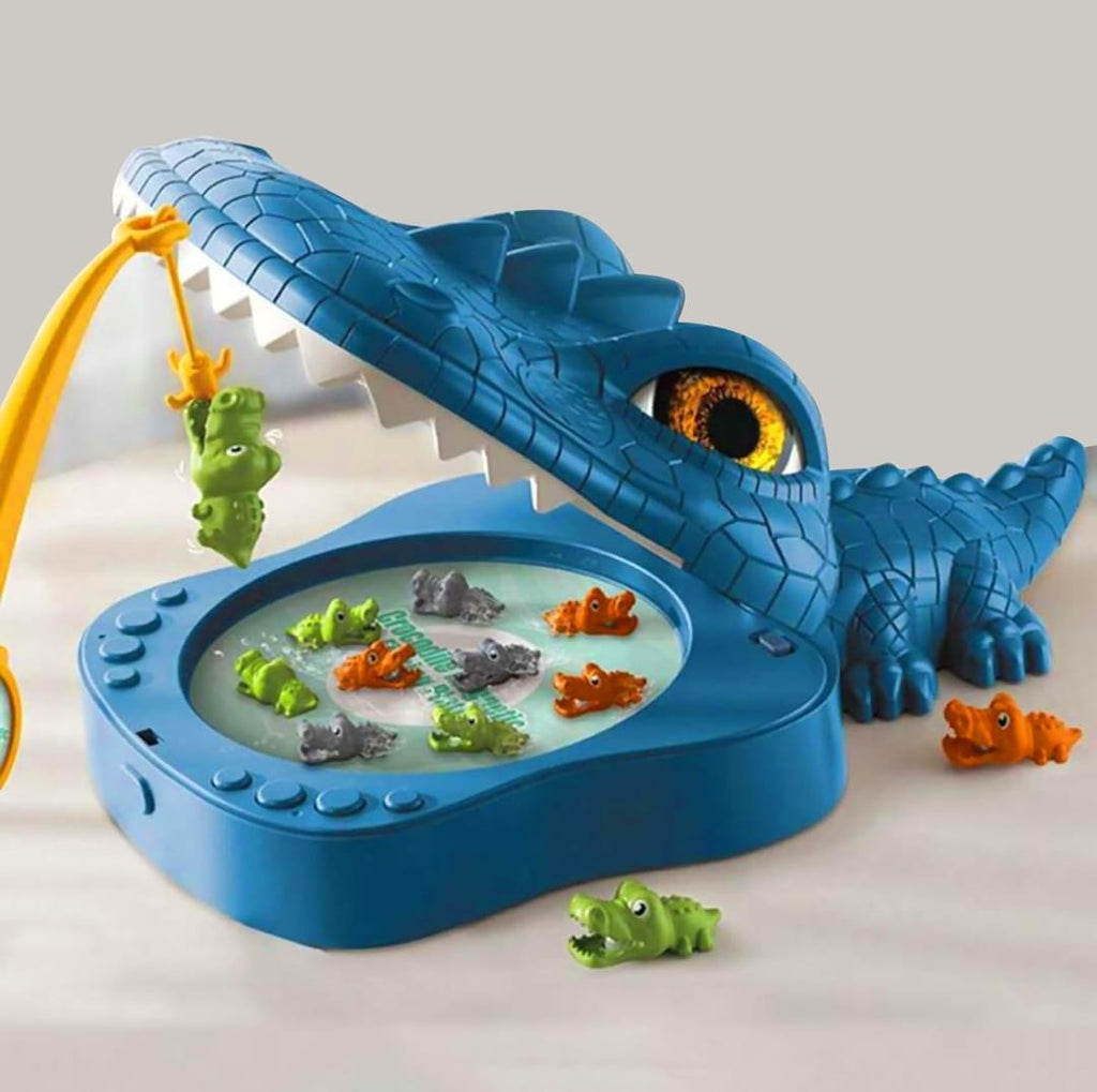 Crocodile Magnetic Fishing Plate Toy KidosPark