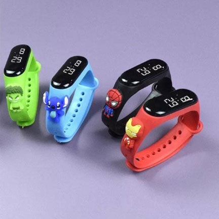 Cute character digital watches for kids Watch KidosPark