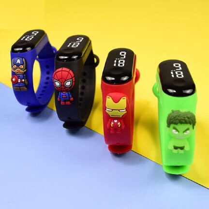 Cute character digital watches for kids Watch KidosPark