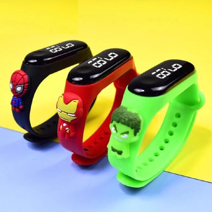 Cute character digital watches for kids Watch KidosPark