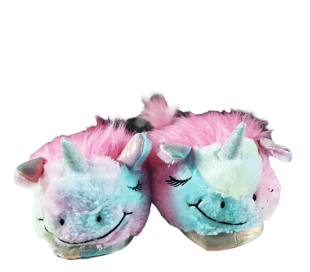 Cute Plush Unicorn Slippers with Non-skid footpads Health, Hygiene and Beauty KidosPark