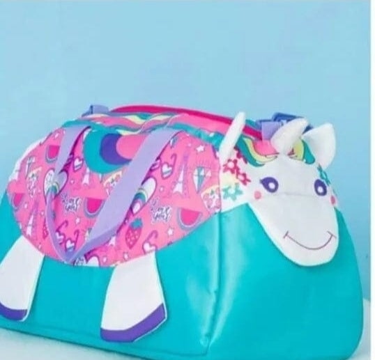 Cute Unicorn design washable waterproof Duffle bag/ baby bag Bags and Pouches KidosPark