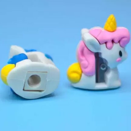 Cute Unicorn Eraser cum Sharpener ( Single pieces) stationery KidosPark