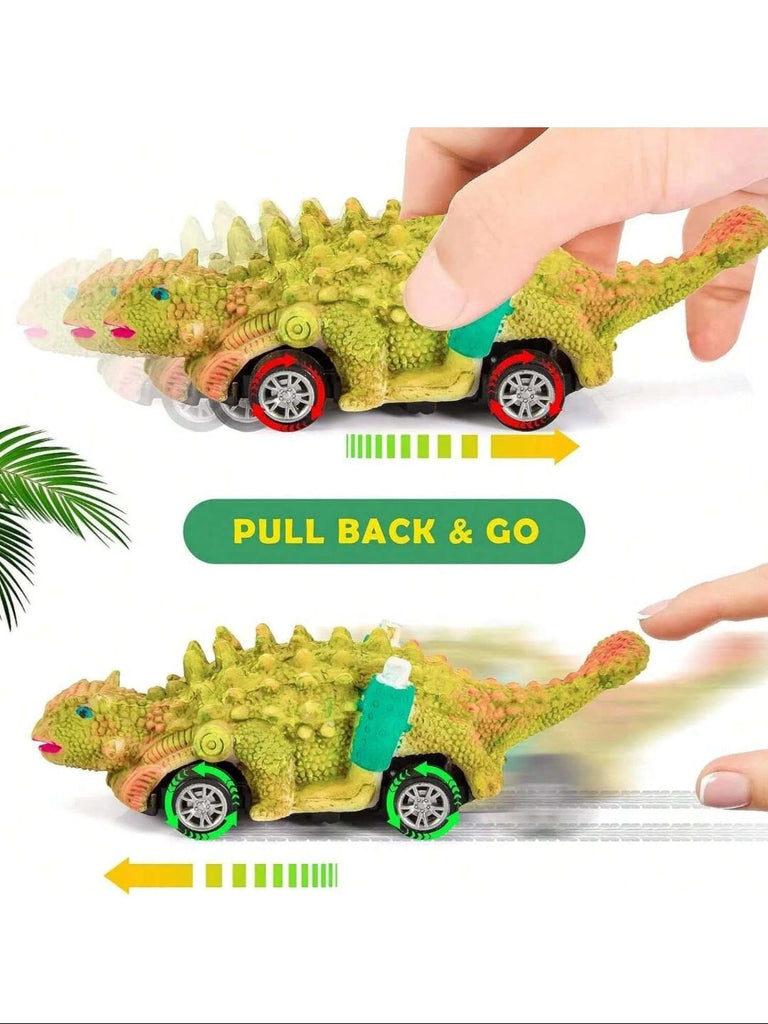 Dino-Car Creative Paint Kit: Unleash Imaginative Racing Fun! Kidospark