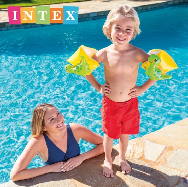 Dinosaur Inflatable Arm Bands: Fun Swim Accessories for Kids Kidospark