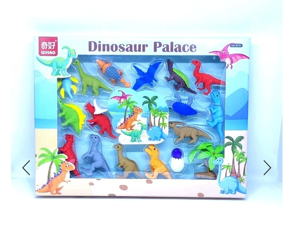 Dinosaur shaped erasers for kids stationery KidosPark