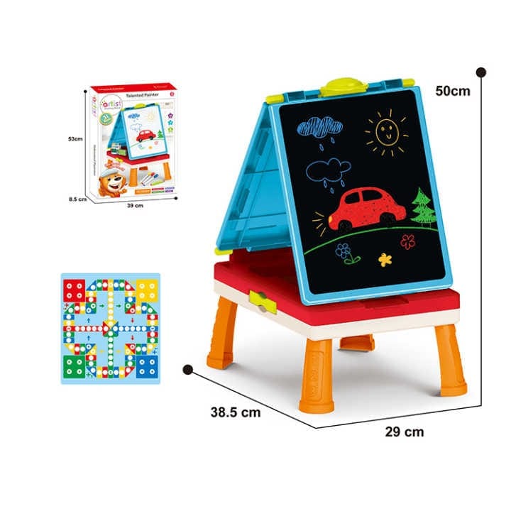 Double-Sided Kid's Portable Learning / painting board Art and Crafts KidosPark