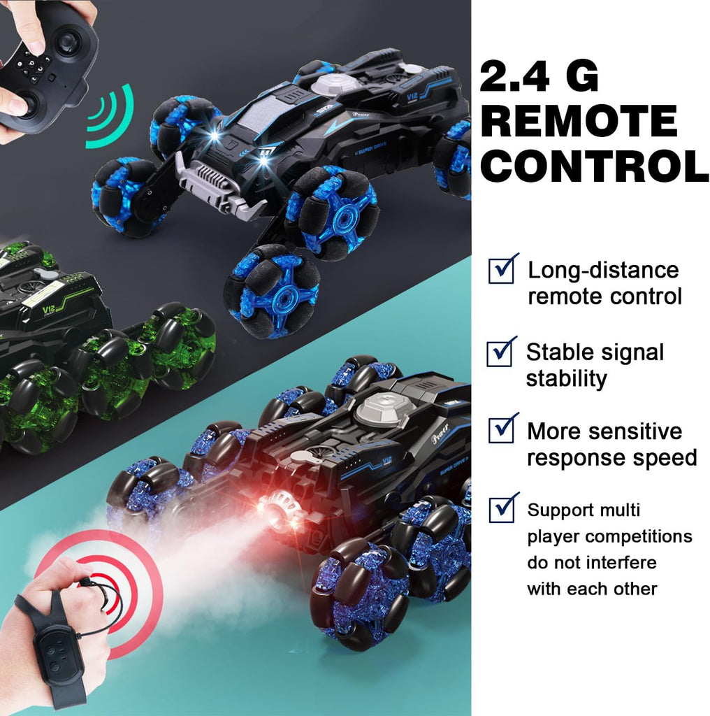 Dynamic Gesture Control Stunt Car: Unleash Stunts with Precision and Style Remote controlled Toys KidosPark