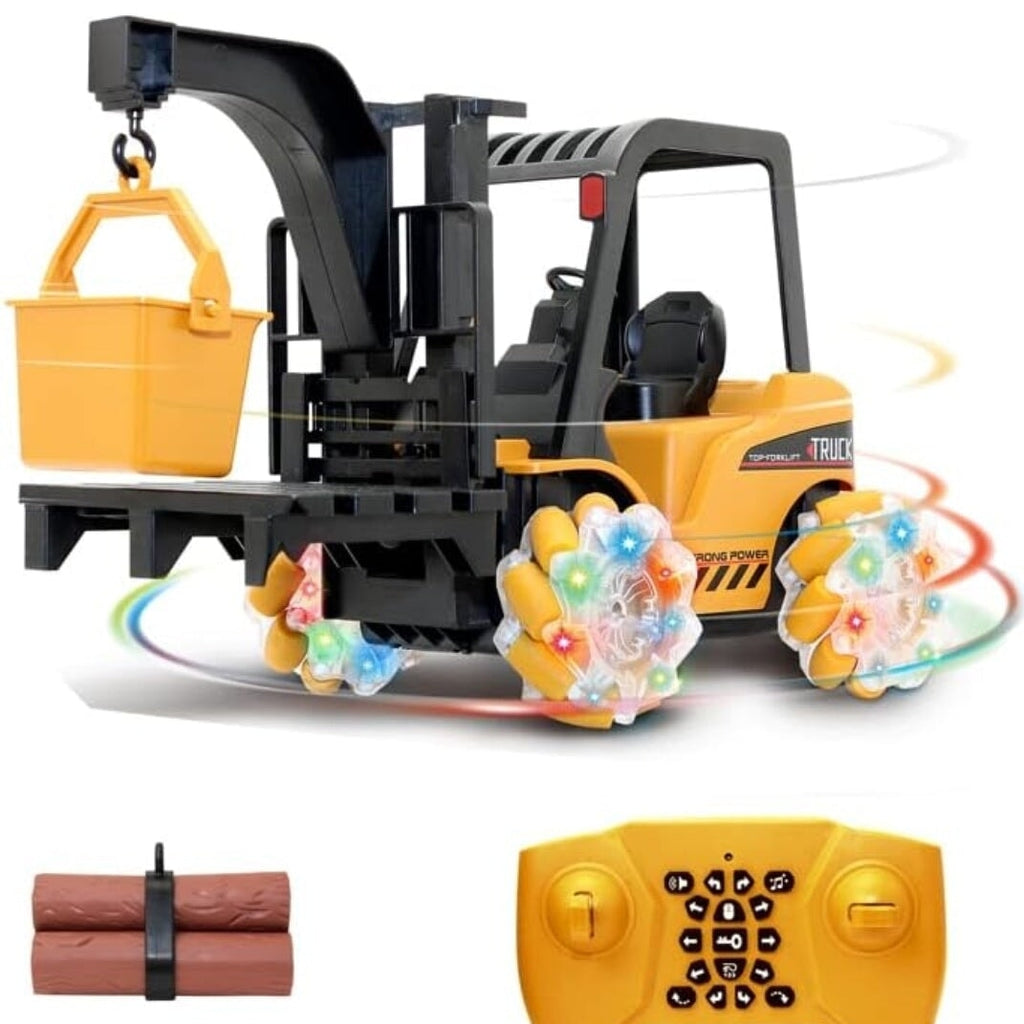 Dynamic Light and Music Truck/ JCB Toy: A Thrilling Experience for Kids Cars and Car Tracks KidosPark