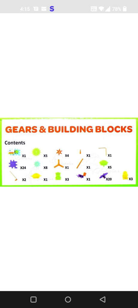 Enhance and Play: 81-Piece Building Block Set for Kids | STEM Learning & Creativity Development blocks KidosPark