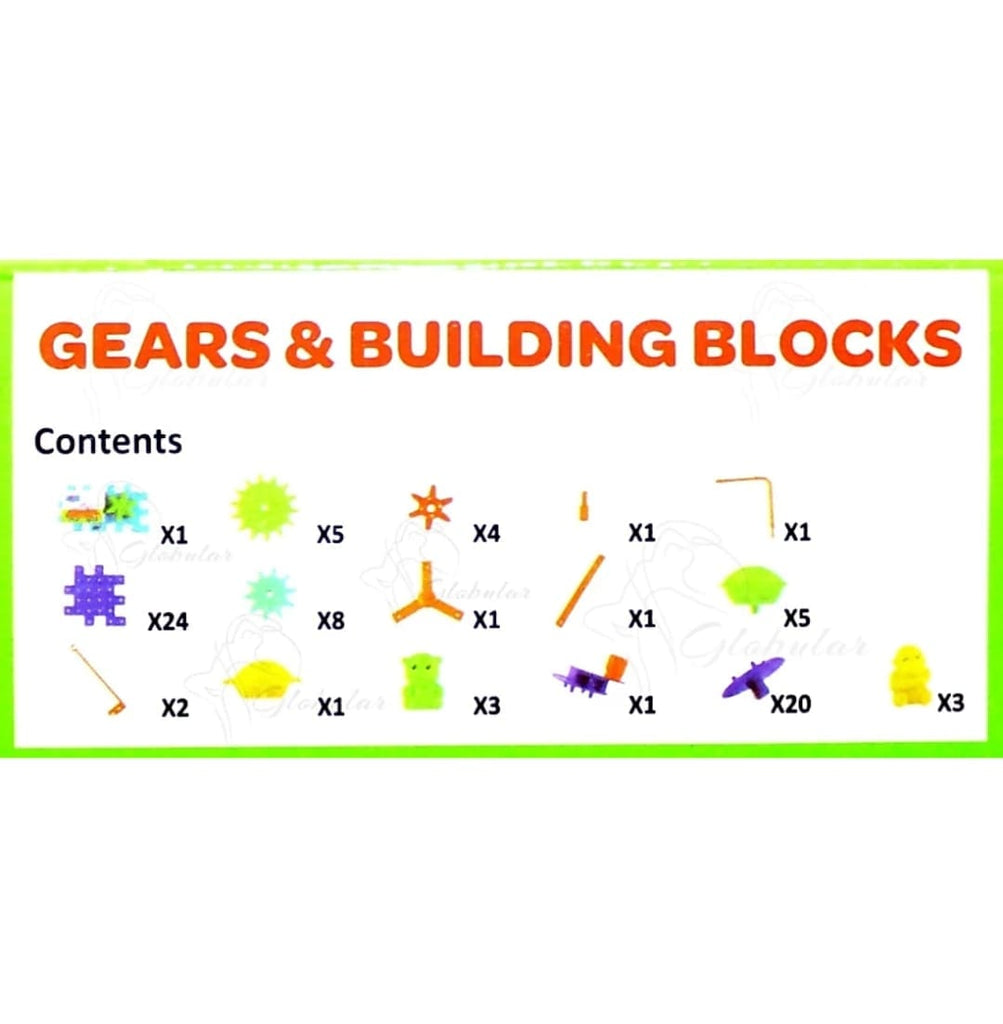 Enhance and Play: 81-Piece Building Block Set for Kids | STEM Learning & Creativity Development blocks KidosPark