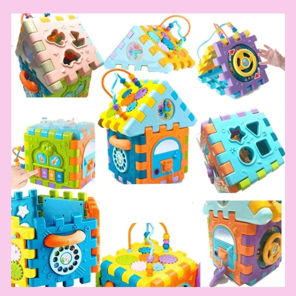 Enhance Early Learning with our Multi-Functional Activity Cube Toy for Toddlers Musical Toys KidosPark