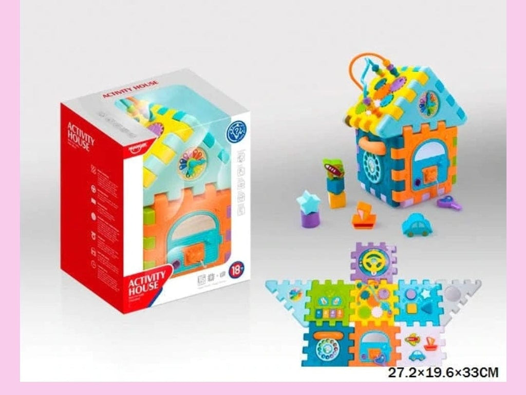 Enhance Early Learning with our Multi-Functional Activity Cube Toy for Toddlers Musical Toys KidosPark