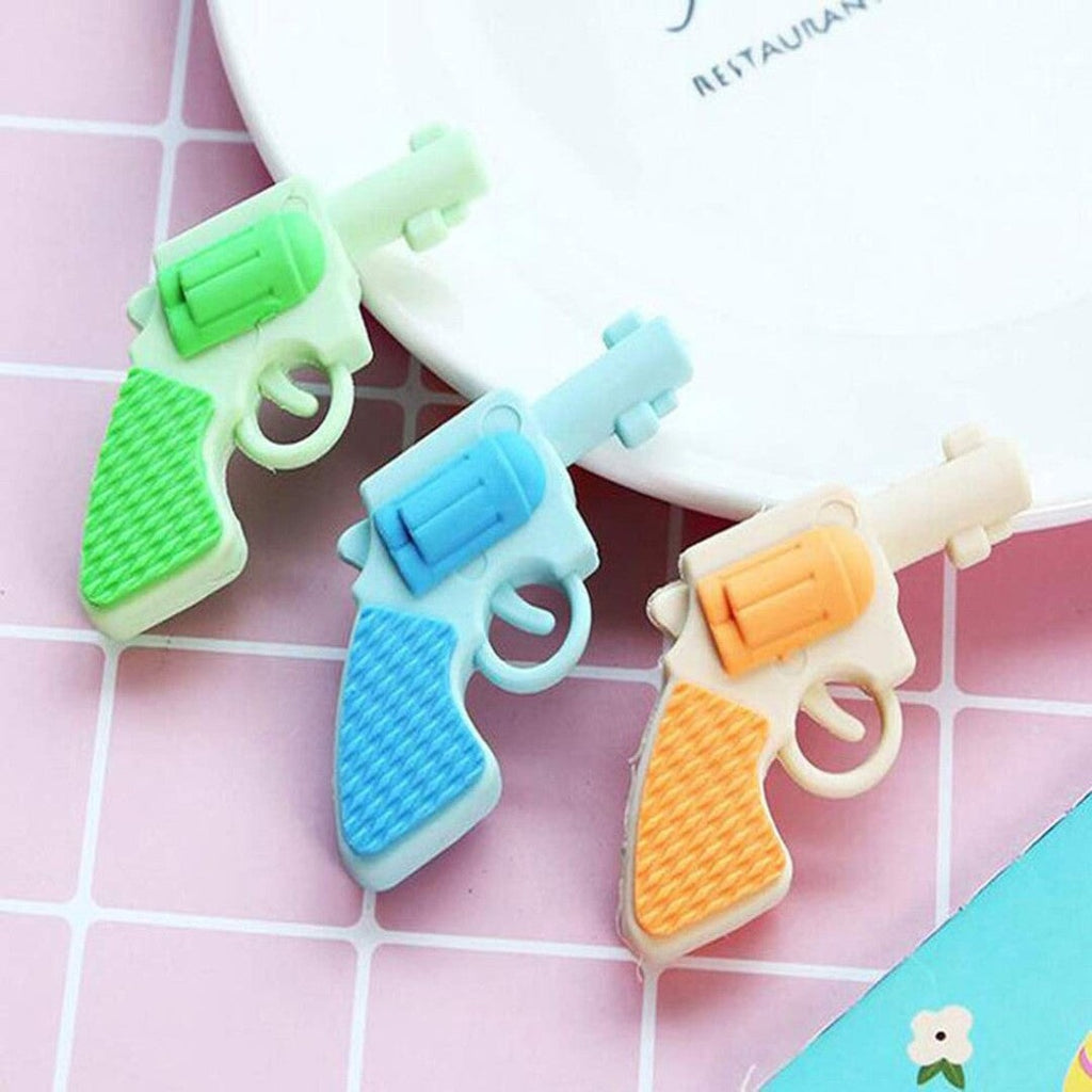 Fancy Gun style Erasers Pack of 3 for Kids stationery KidosPark