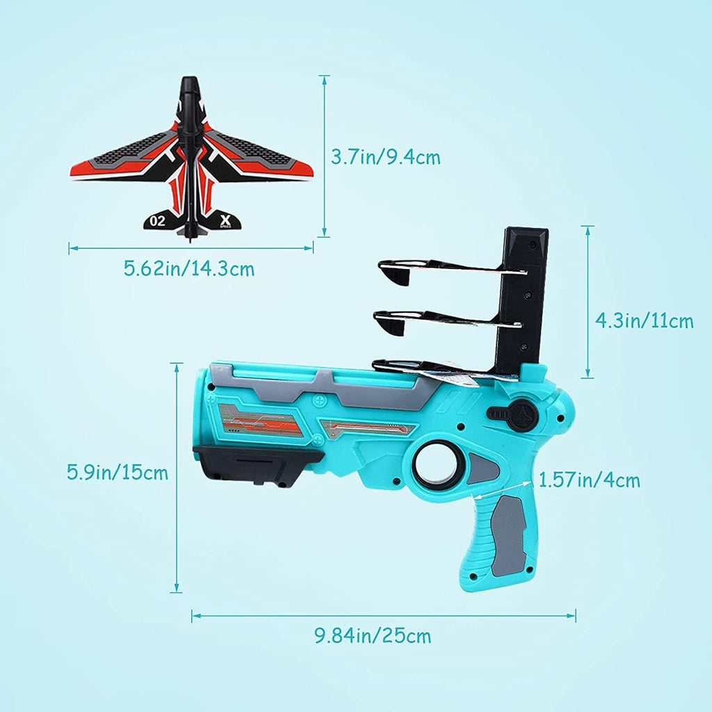 Foam aircraft launcher gun for kids Toy KidosPark