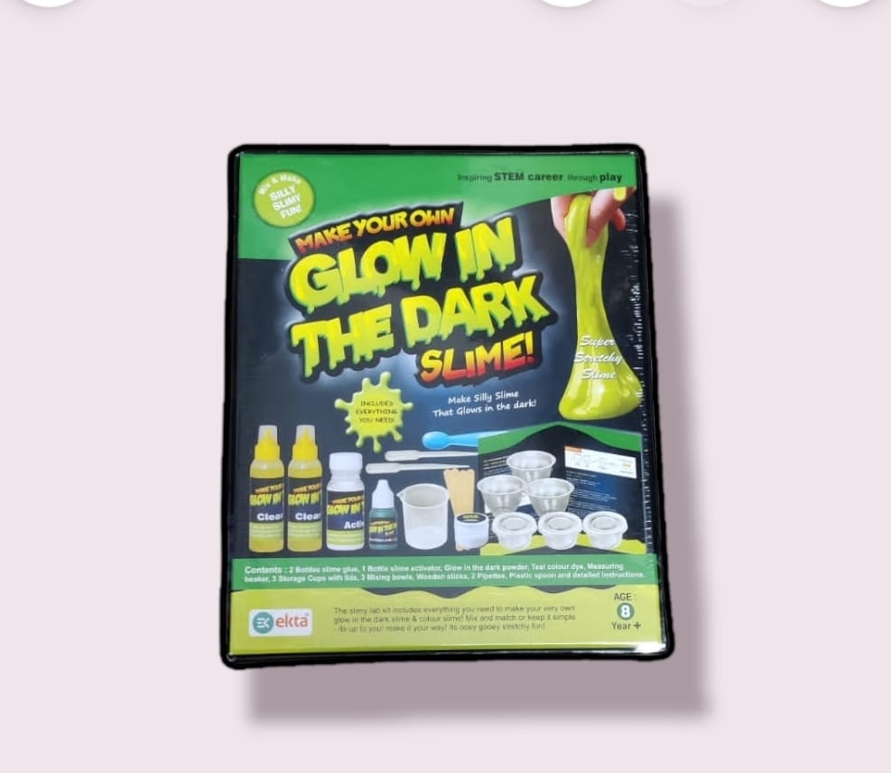 Glow in the Dark DIY slime kit Educational toy KidosPark