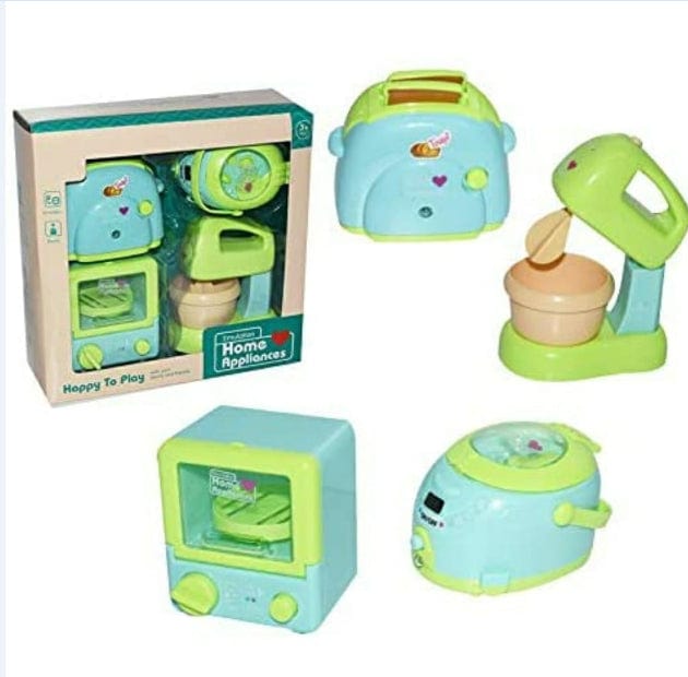 Home appliances 4pcs set / Role play game Role play toys KidosPark