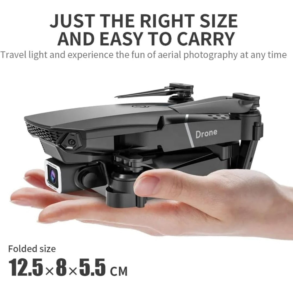 Immerse in Aerial Excellence: Explore Our Dual 1080P HD Camera Drone Flying Toys KidosPark