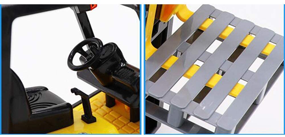 Immersive Play with the Heavy Duty Push Back Forklift Truck Toy - Foster Imagination and Learning! Cars and Car Tracks KidosPark