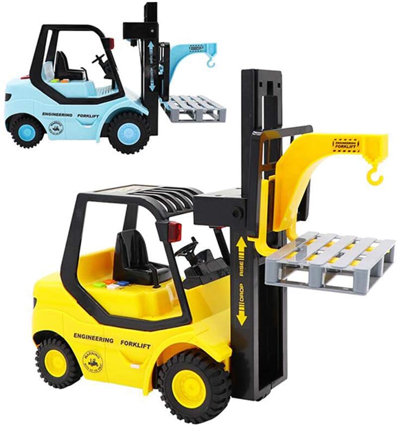 Immersive Play with the Heavy Duty Push Back Forklift Truck Toy - Foster Imagination and Learning! Cars and Car Tracks KidosPark