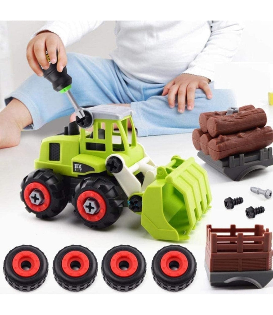 Interactive DIY Farm Vehicles for Creative Exploration and Skill Development - Perfect for Toddlers Cars and Car Tracks KidosPark