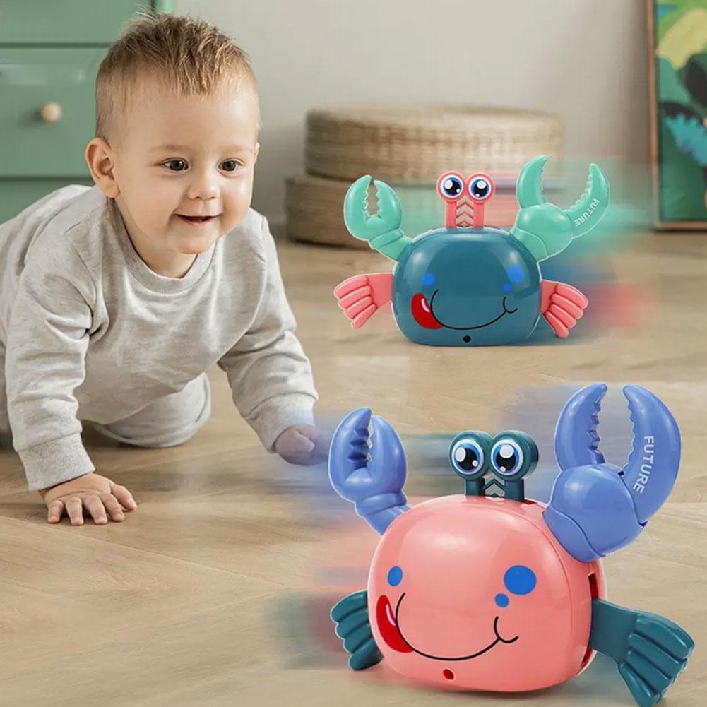 Interactive Electric Induction Crab Toy: A Safe and Fun Companion for Kids Musical Toys KidosPark