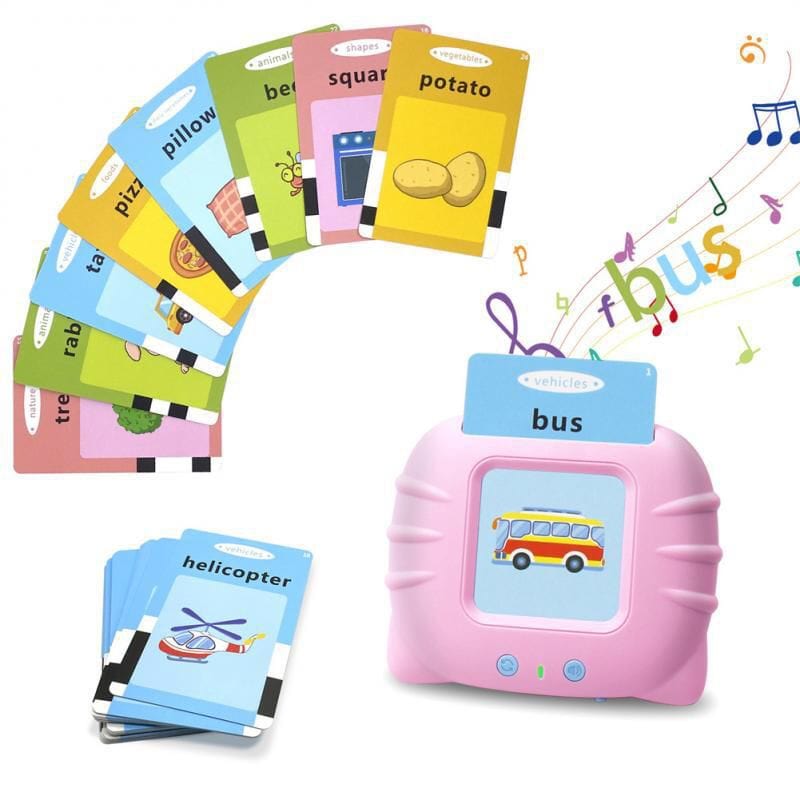 Interactive/ Talking 112 pcs Double-Sided Card Words - Educational Toys for Kids/ Toddler Flash Cards Educational toy KidosPark