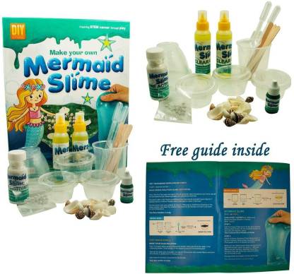 Make your own Mermaid DIY slime kit Educational toy KidosPark