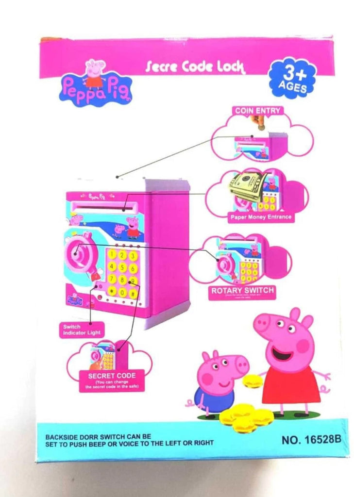 Peppa Battery operated ATM piggy bank for kids Piggy Bank KidosPark