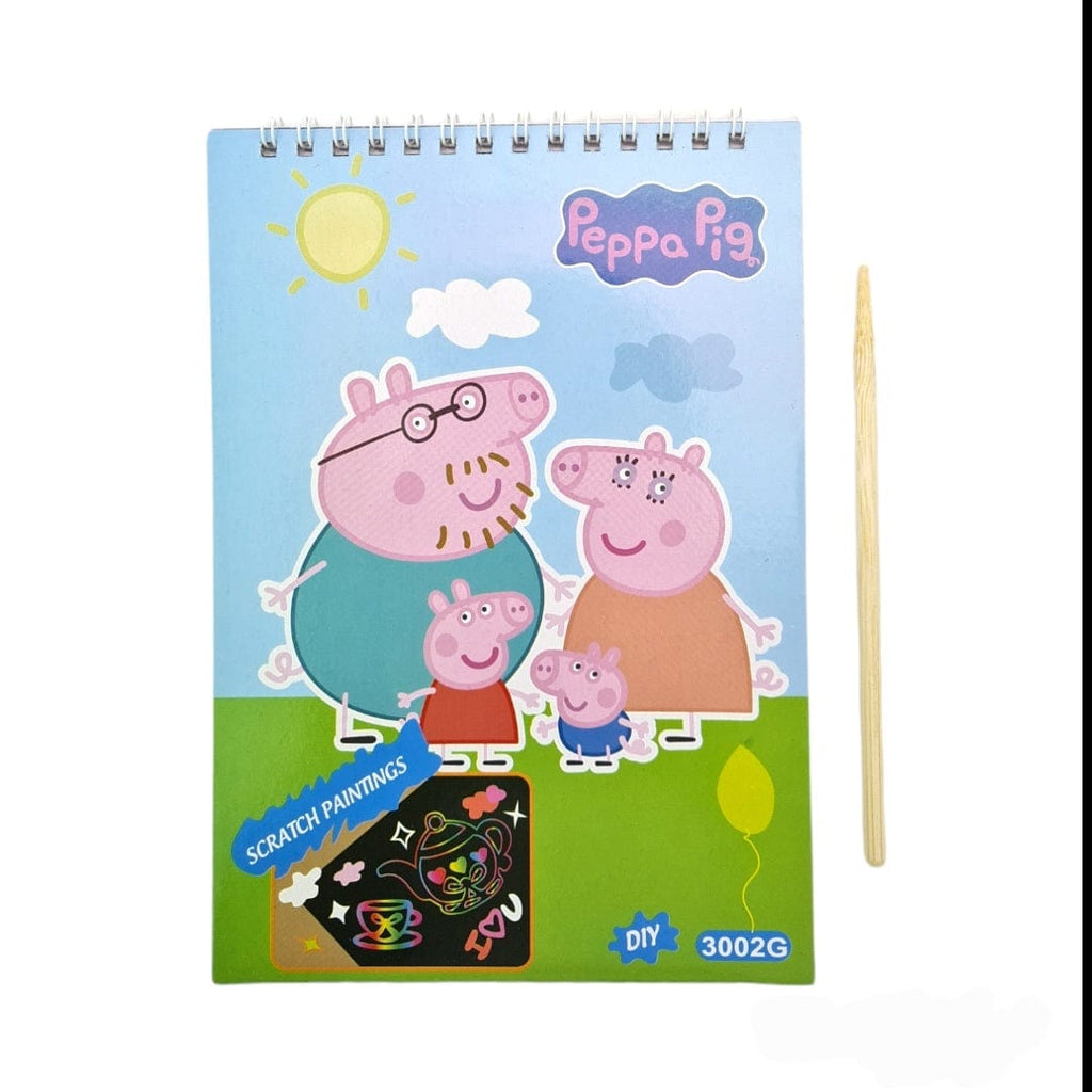 Peppa scratch book Diary KidosPark