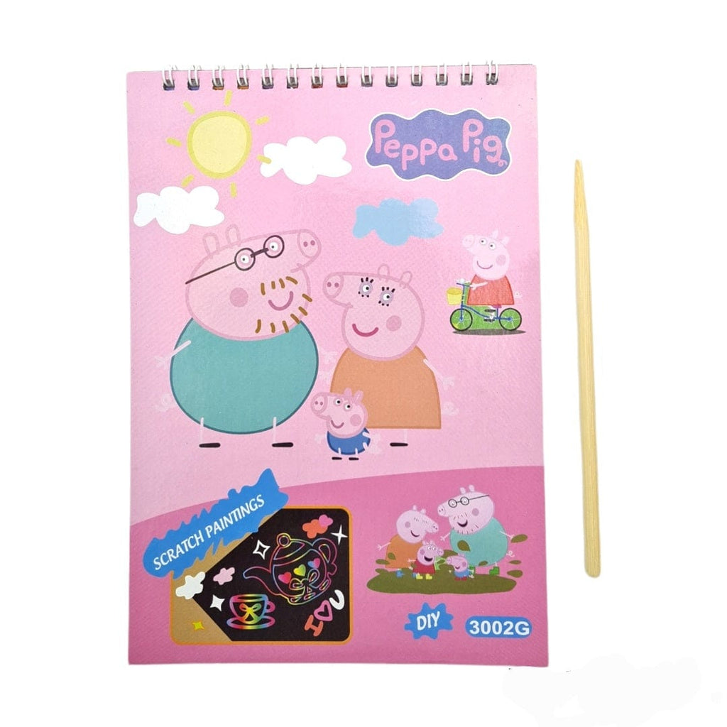 Peppa scratch book Diary KidosPark