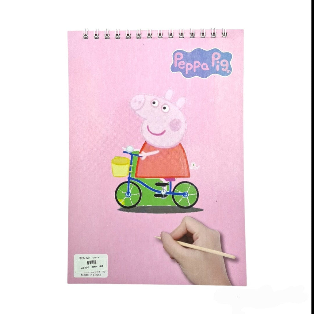 Peppa scratch book Diary KidosPark