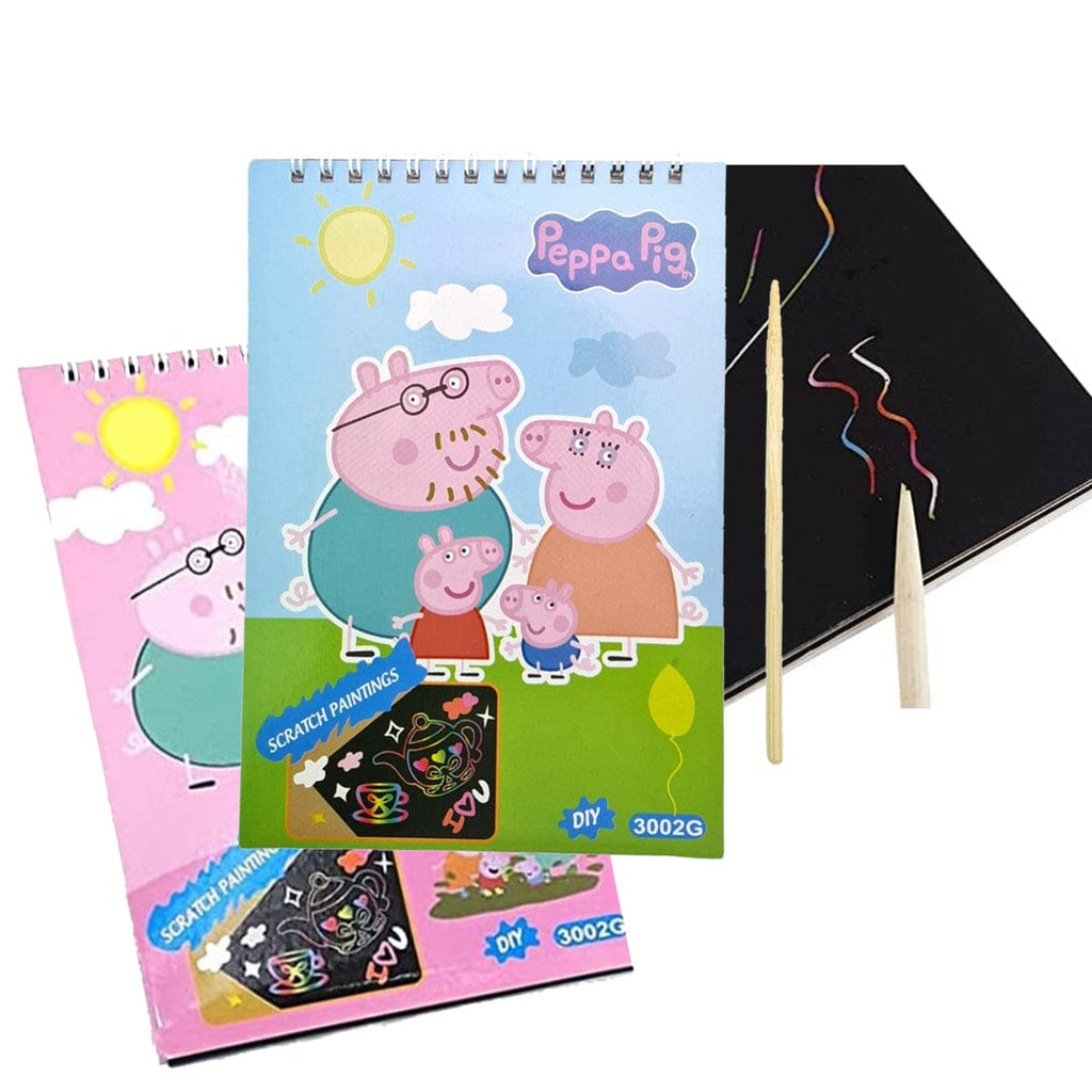 Peppa scratch book Diary KidosPark