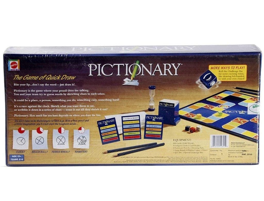 Pictionary board game for kids Board Game KidosPark