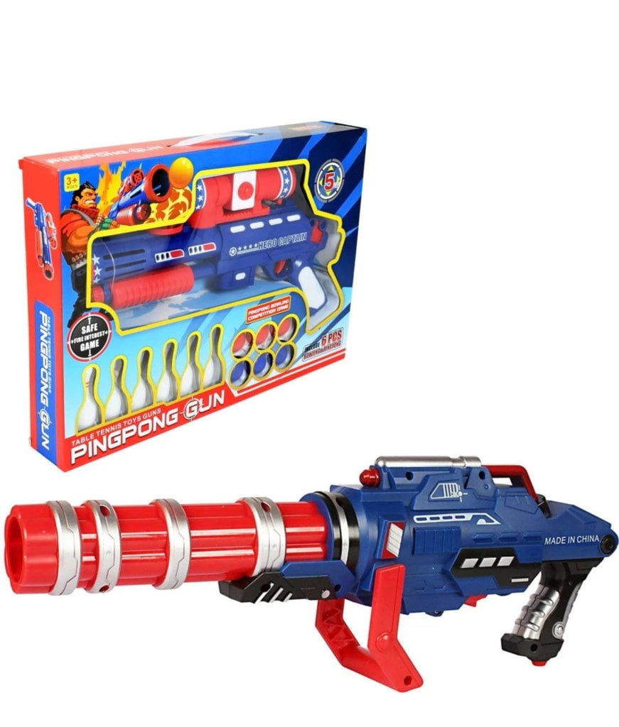 Ping pong gun for an unlimited fun for kids Toy KidosPark